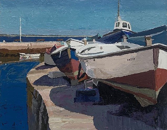 Stephen Cullen - Boats on dry dock